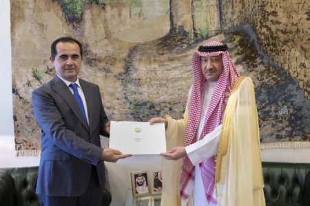 Встреча с Вице-министром иностранных дел Саудовской Аравии